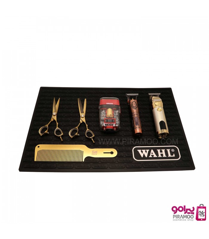 پد ضربه گیر ابزار آرایشگاهی وال کد :  WAHL Barbers Tool Mat PR-098