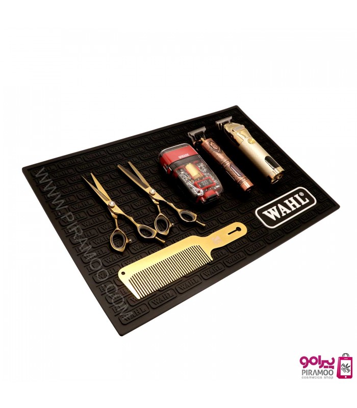 پد ضربه گیر ابزار آرایشگاهی وال کد :  WAHL Barbers Tool Mat PR-098