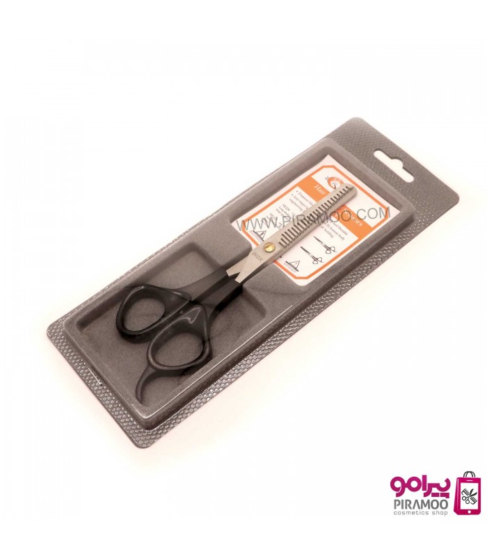 قیچی پیتاژ دسته پلاستیکی اینوکس 6.1 اینچ کد :INOX NE225