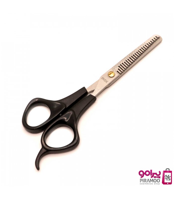 قیچی پیتاژ دسته پلاستیکی اینوکس 6.1 اینچ کد :INOX NE225