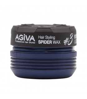 واکس مو اسپایدر آگیوا هشتک 3 سرمه ای AGIVA Hair Styling Spider Wax