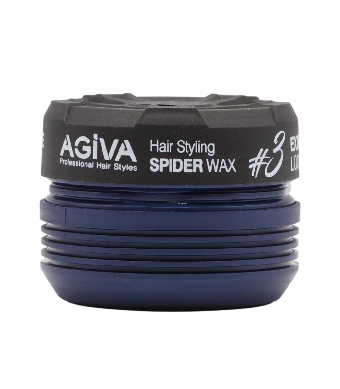 واکس مو اسپایدر آگیوا هشتک 3 سرمه ای AGIVA Hair Styling Spider Wax