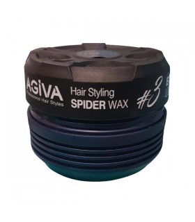 واکس مو اسپایدر آگیوا هشتک 3 سرمه ای AGIVA Hair Styling Spider Wax