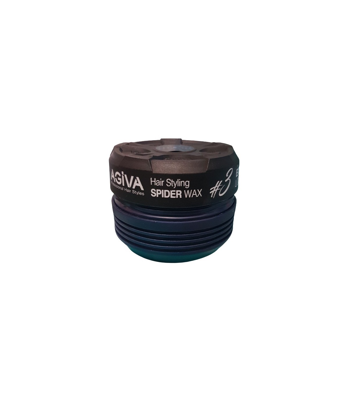 واکس مو اسپایدر آگیوا هشتک 3 سرمه ای AGIVA Hair Styling Spider Wax