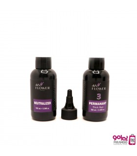 محلول فرکننده موی ترک آس فلاور مخصوص موهای معمولی AS FLOWER For Natural Hair