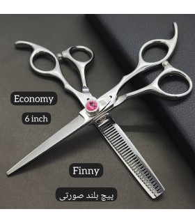 ست قیچی کات و پیتاژ استیل پیچ بلند 6 اینچ فینی کد: PR-843