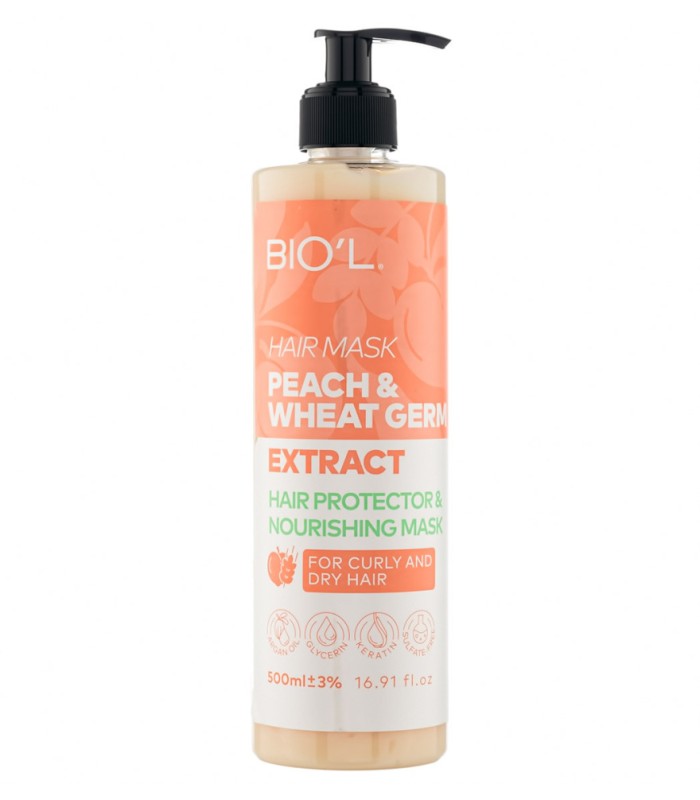 ماسک موی داخل حمام بدون سولفات بیول Bio`l Hair Mask