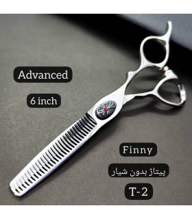 قیچی پیتاژ بدون شیار 6 اینچ فینی کد: T-2