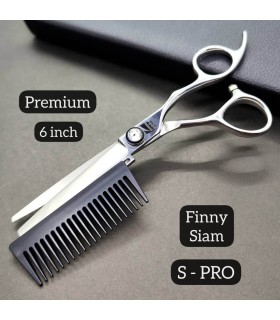 قیچی کات استیل شانه دار 6.0 اینچ فینی کد: S-PRO