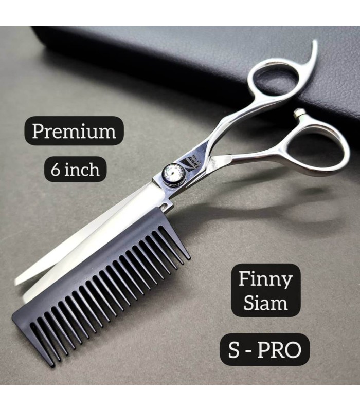 قیچی کات استیل شانه دار 6.0 اینچ فینی کد: S-PRO