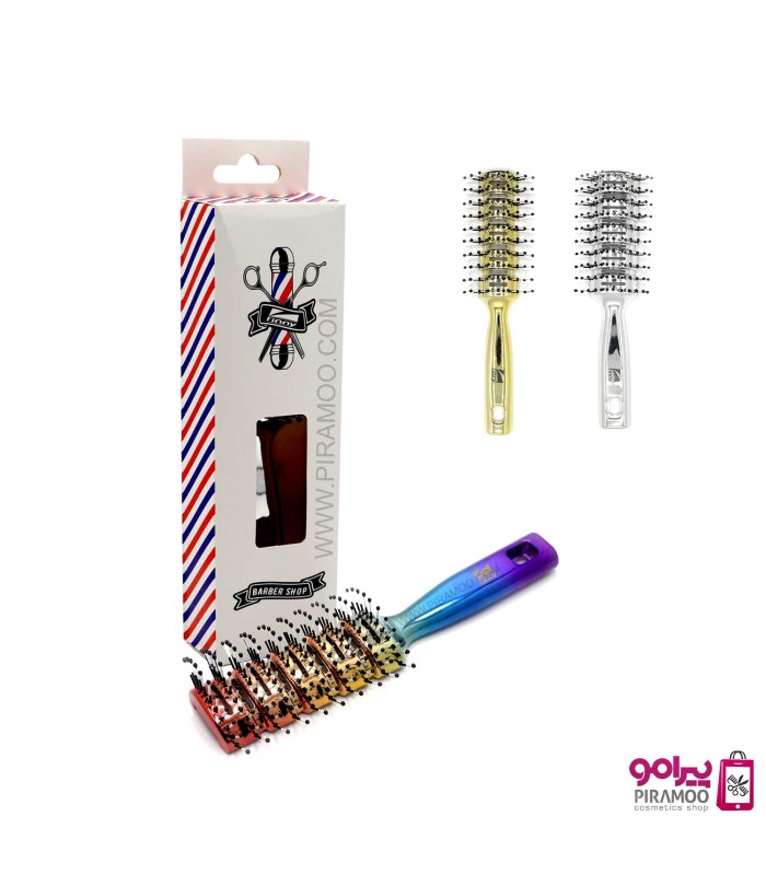 برس نیم گرد آبکاری شده کوچک فینی کد : PR-1867