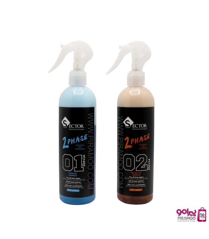 اسپری دوفاز سکتور SECTOR 2PHASED HAIR MASK