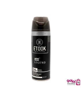 اسپری بدن مردانه ایتوک مدل :  ETOOK MONT BLANC LEGEND