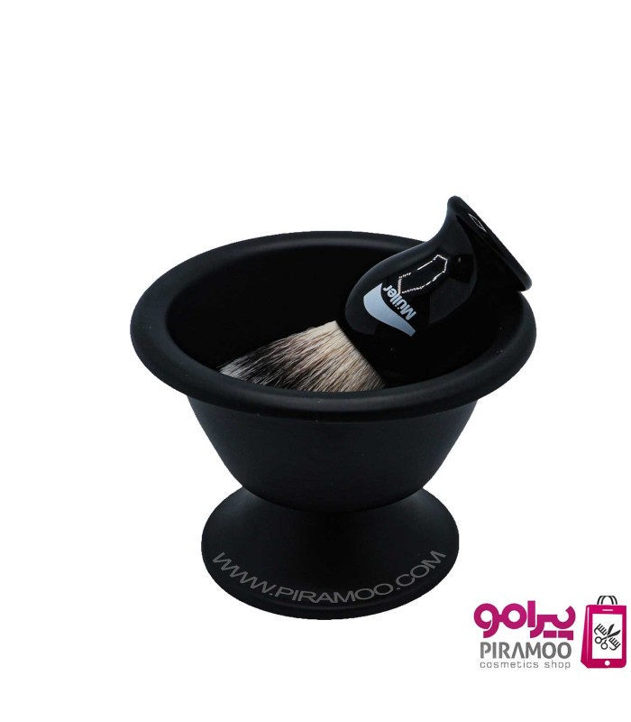 کاسه خمیر ریش پایه دار فلزی کد: PR-2008