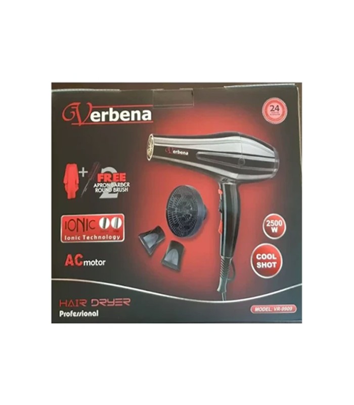 سشوار حرفه ای وربنا 2400 وات مدل: VR-9906