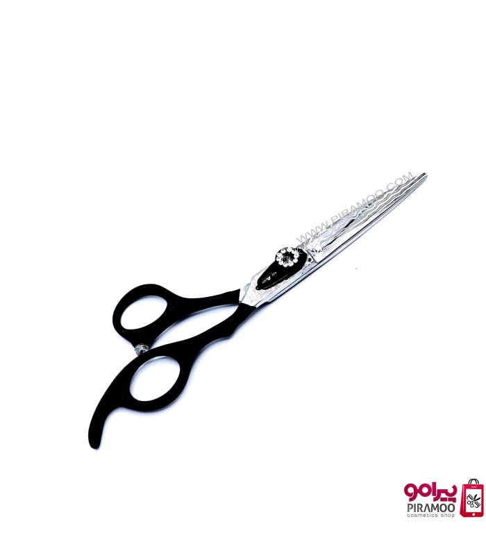 ست قیچی کات و پیتاژ 6 اینچ الکساندر شاین مشکی کد : M215NSB