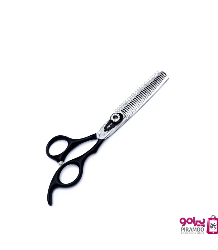 ست قیچی کات و پیتاژ 6 اینچ الکساندر شاین مشکی کد : M215NSB