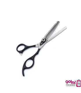 ست قیچی کات و پیتاژ 6 اینچ الکساندر شاین مشکی کد : M215NSB