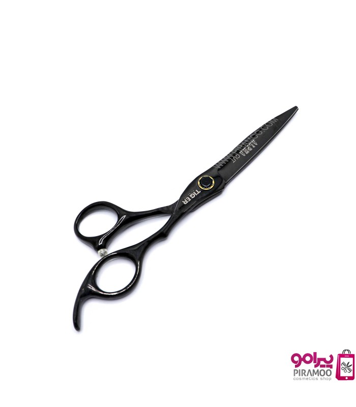 ست قیچی کات و پیتاژ 6 اینچ تایگر آلفا کات مشکی کد: M116NB