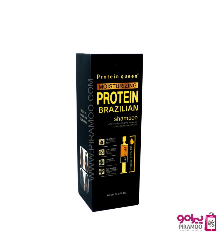 شامپو پروتئین مو کراتین کویین 800میل کد:Keratin Queen PR-2057
